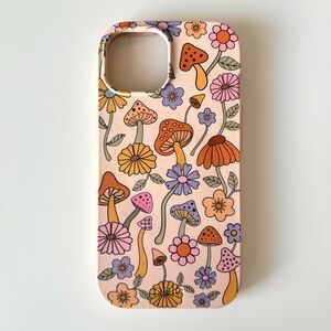 Pela iPhone 15 Floral Mushroom Case